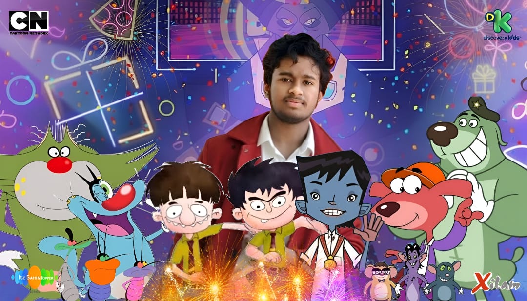Author Itz Sahin Topper fondly remembers spending his childhood with iconic cartoons. After school or exams, his first joy was switching on shows like Oggy and the Cockroaches, Bandbudh Aur Budbak, Roll No. 21, and Pakdam Pakdai. He says these cartoons remain unforgettable, forming a cherished part of his growing years.