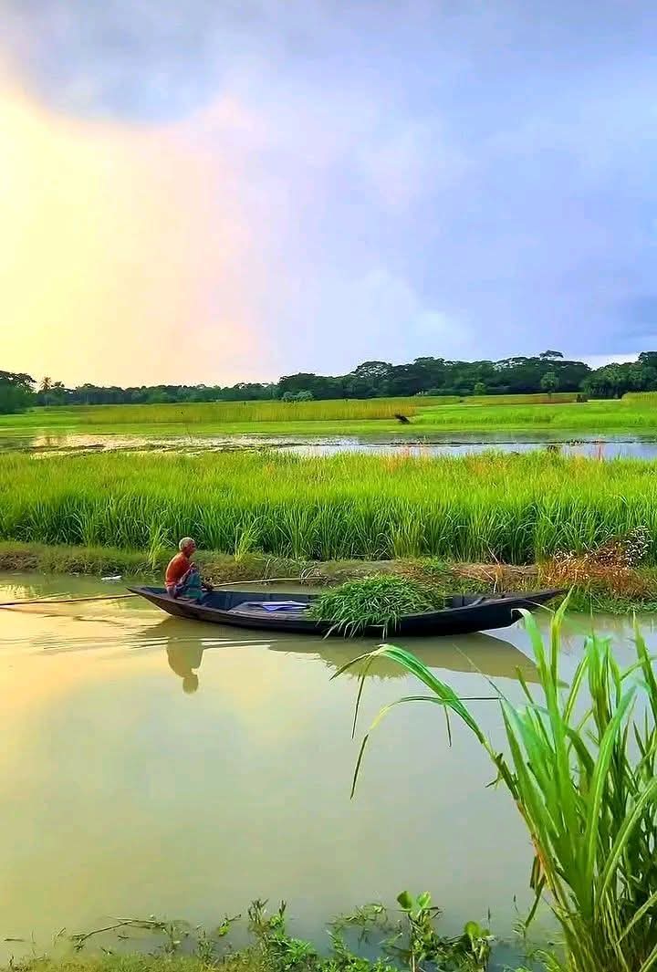রূপসী বাংলার অপরূপ সৌন্দর্য্যে।