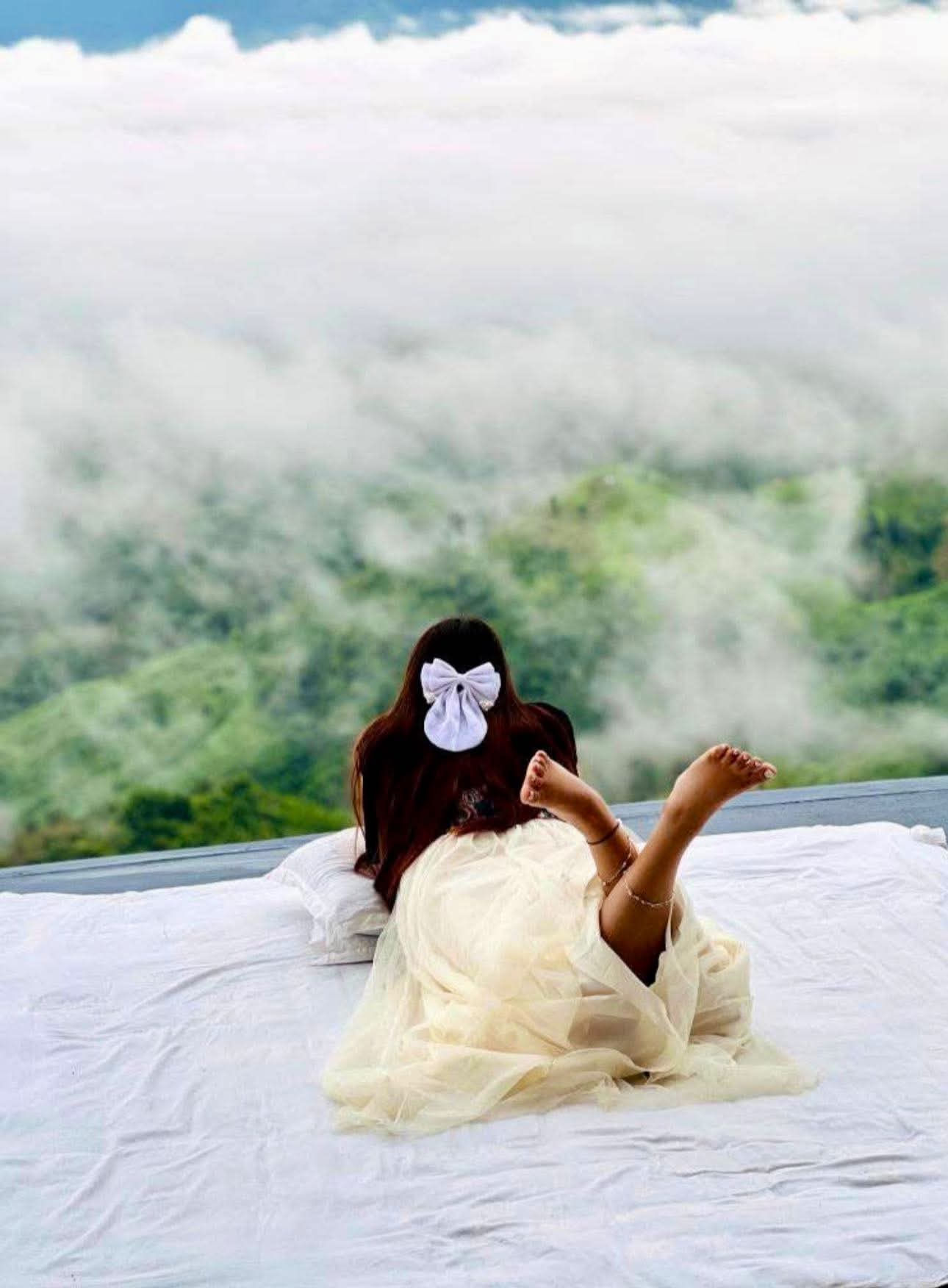 সাজেকের প্রতিটি সকাল যেন মেঘের সমুদ্র।🌧️