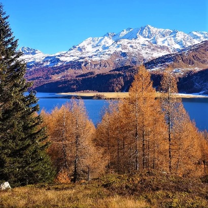 Engadin Valley, Switzerland.