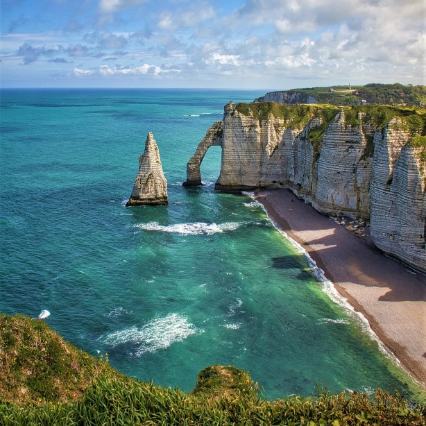 Étretat, Normandy, France.