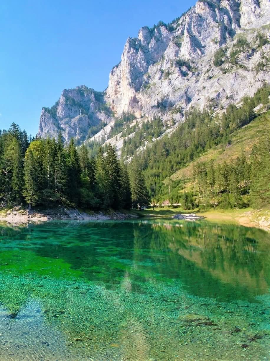 Grüner See, Styria, Austria.