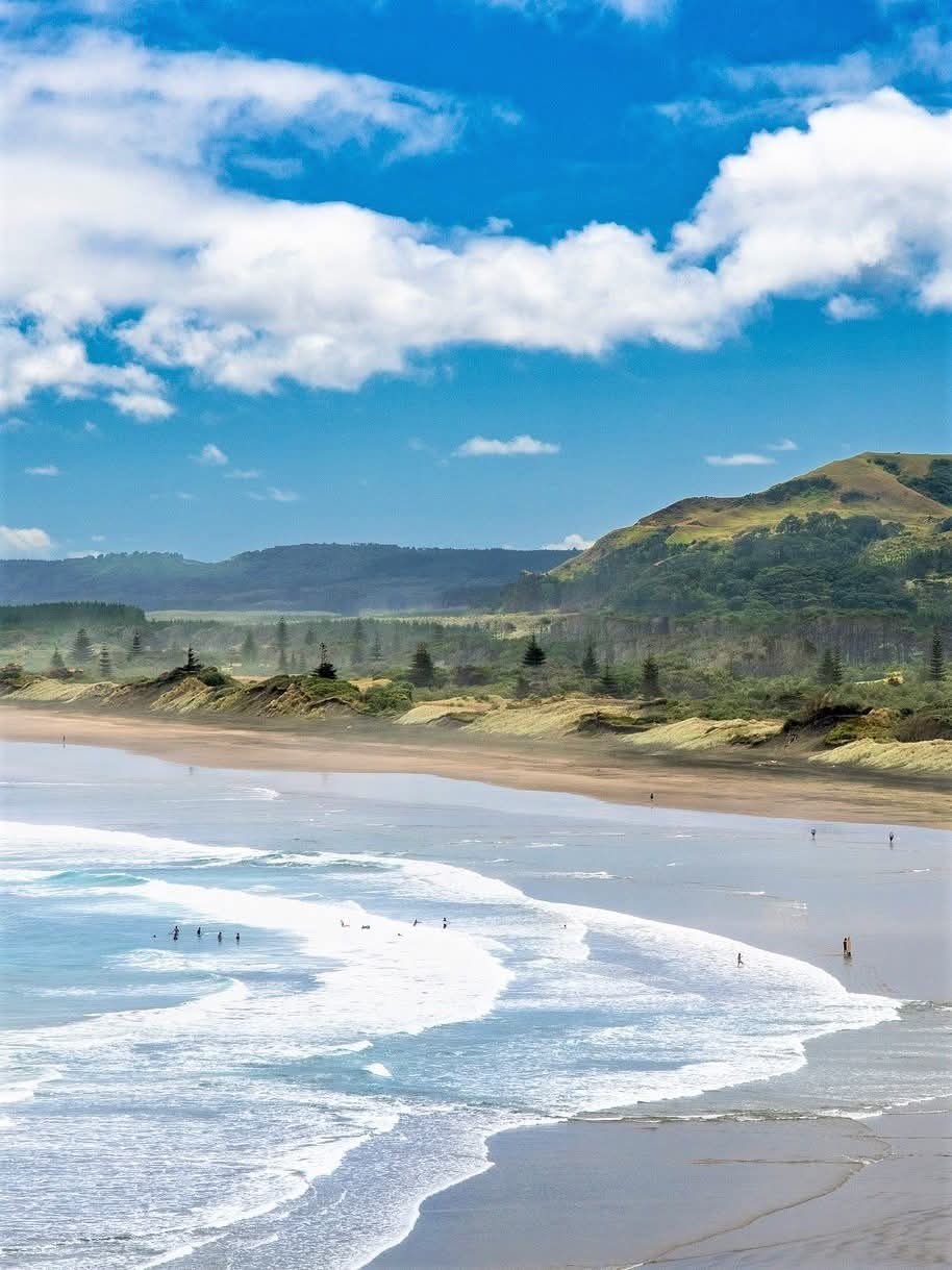 Muriwai Regional Park, New Zealand.