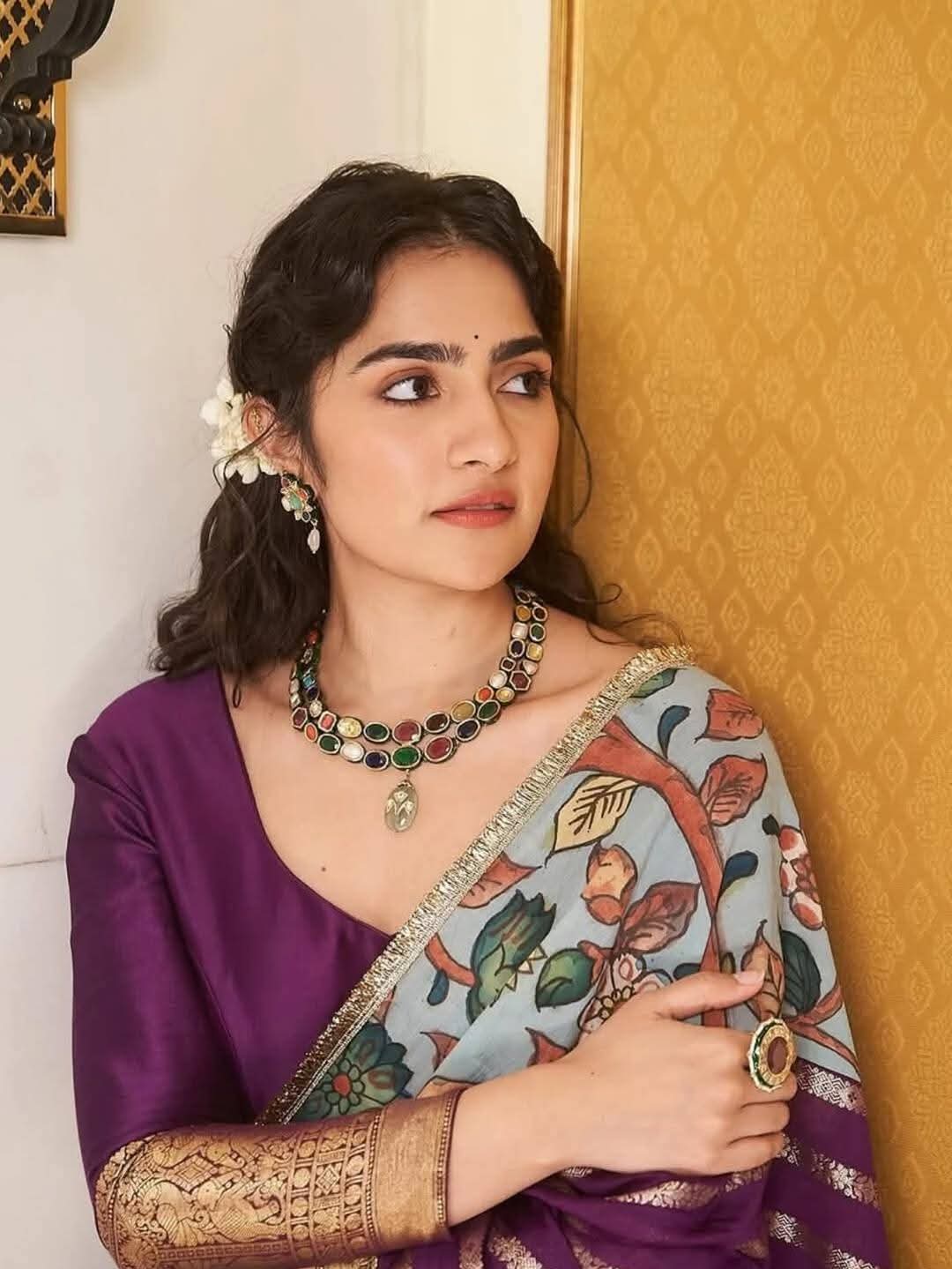 Rukmini Vasanth - Indian Saree Beauty