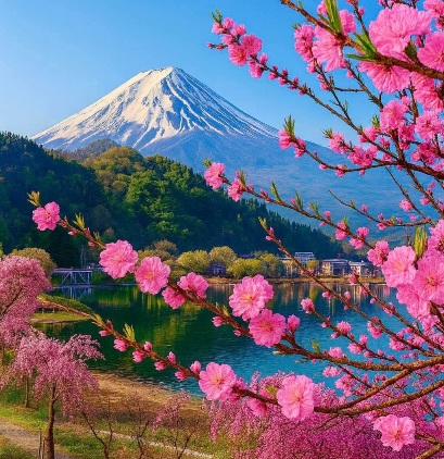 Sakura Majestic Mt. Fuji 🇯🇵