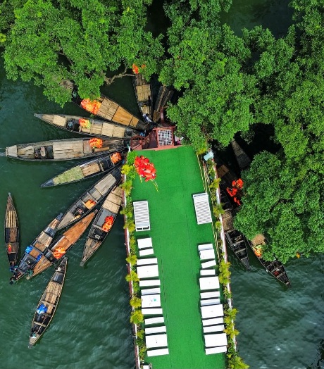 টাঙ্গুয়ার হাওর, সুনামগঞ্জ, বাংলাদেশ।