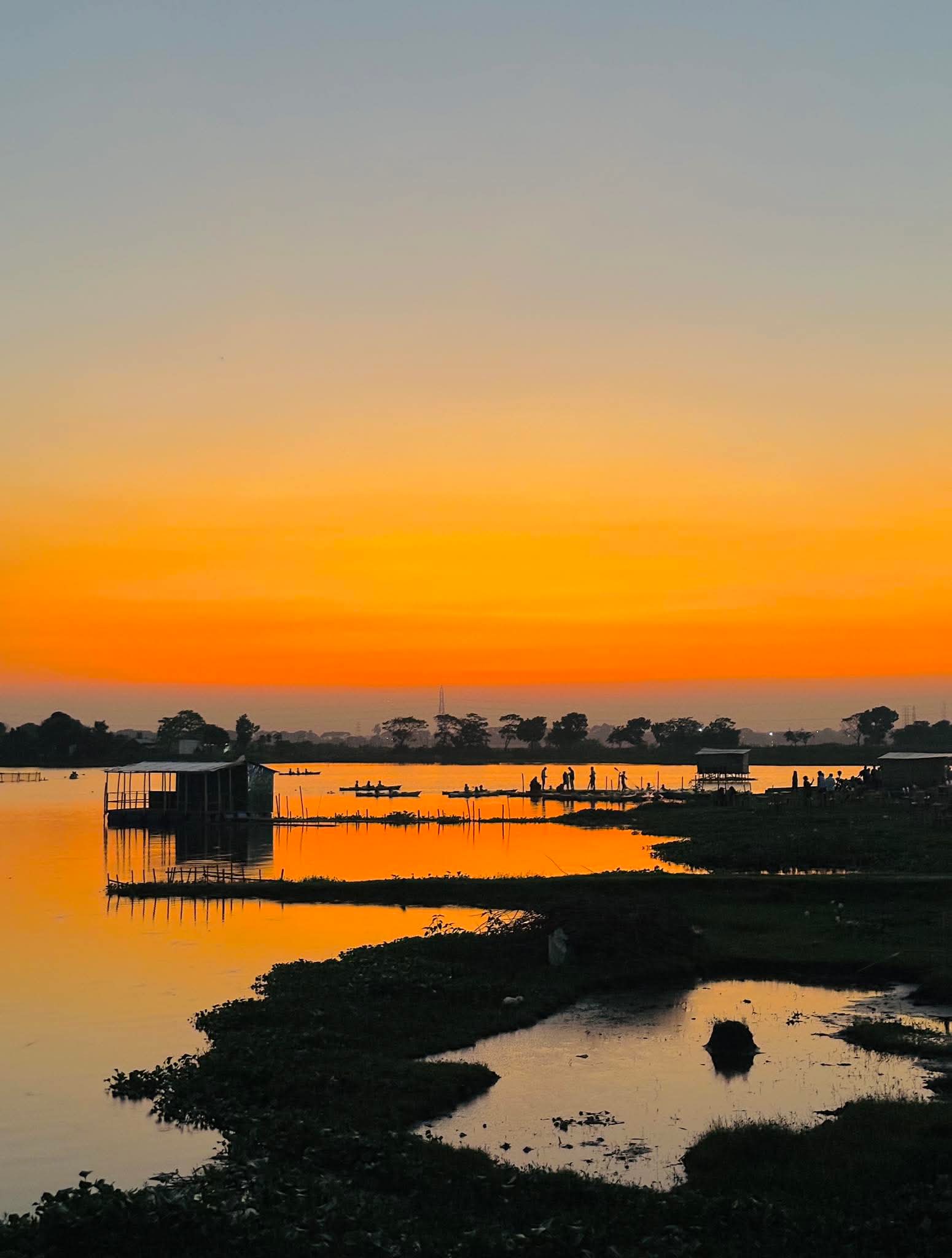 শেষ বিকেল দিয়াবাড়ী, উওরা, বাংলাদেশ।