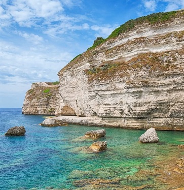 Bonifacio, Corsica, France.