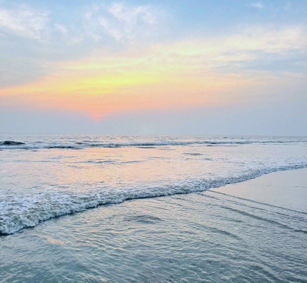 কক্সবাজারে সূর্যোদয় সুন্দর দৃশ্য।❤️