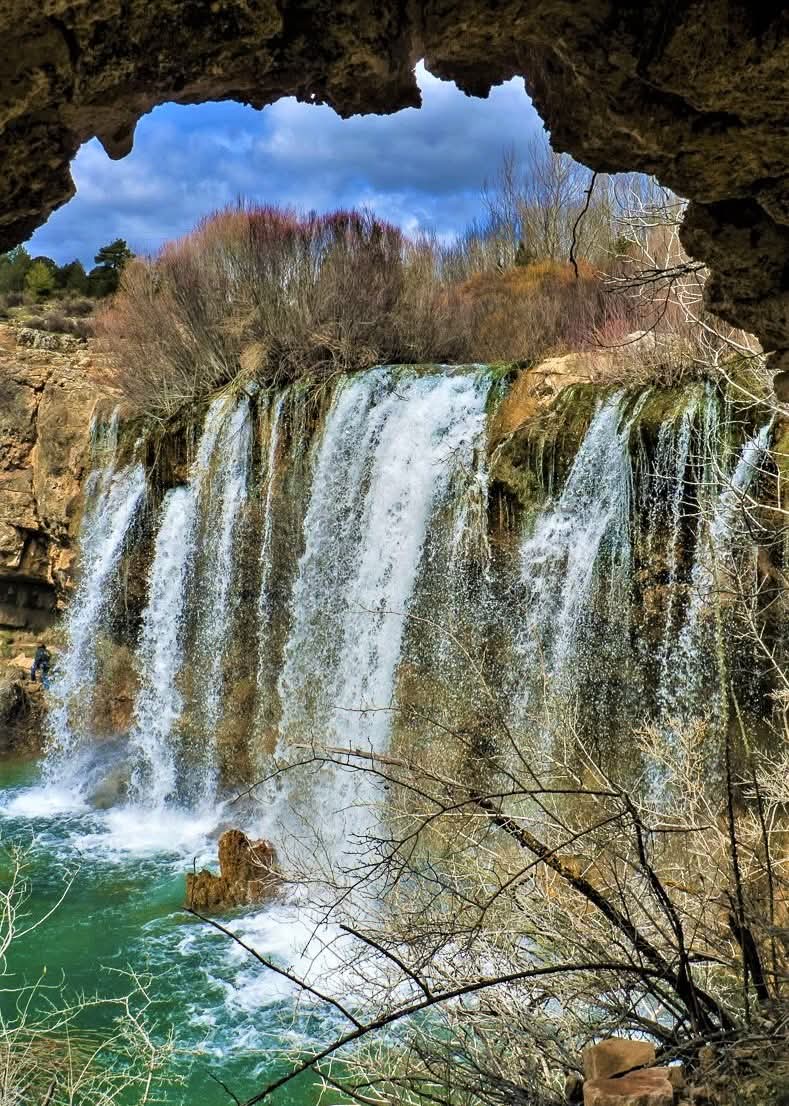 Cascada Molino de San Pedro, Spain.