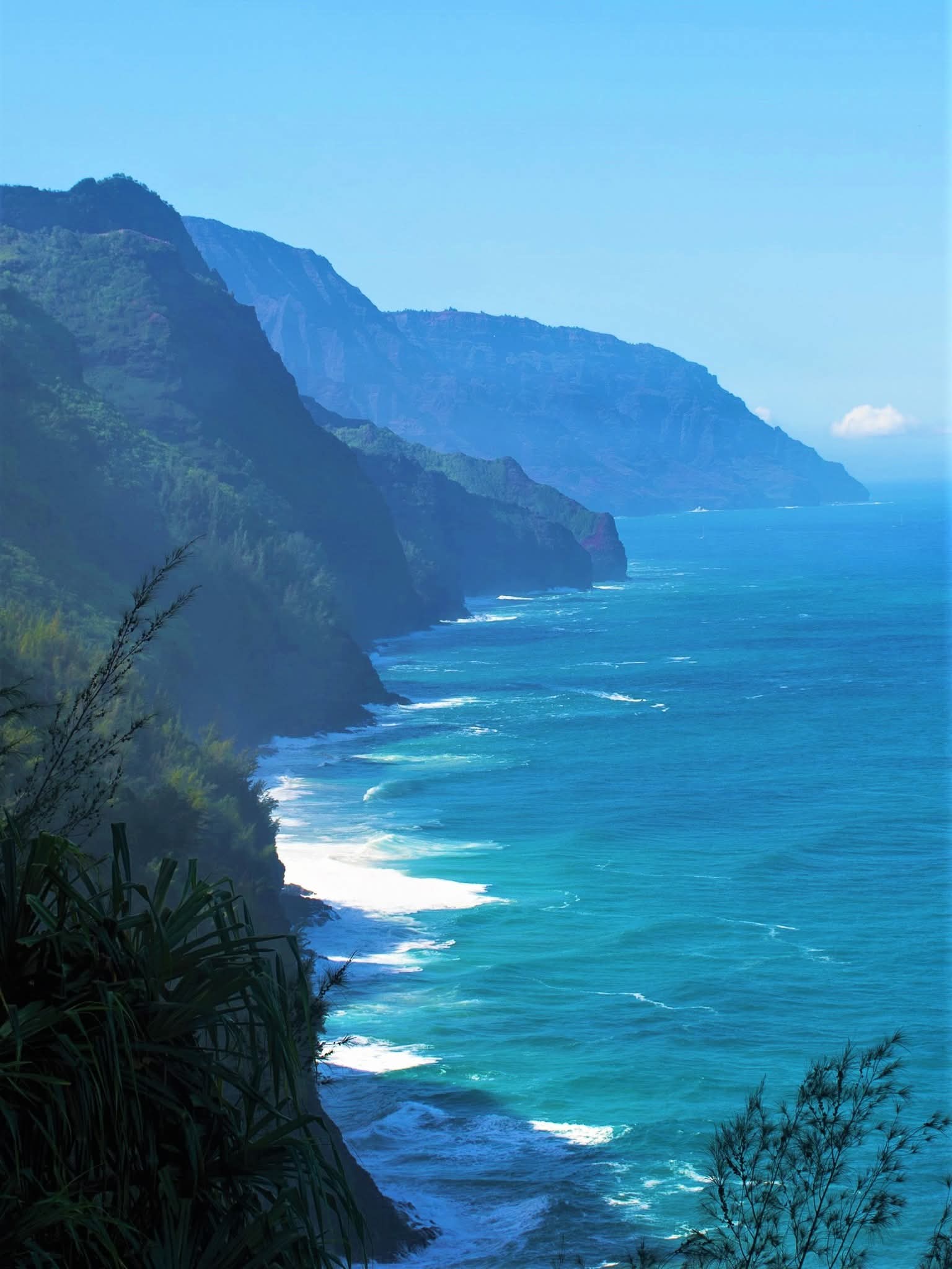 Nā Pali Coast State Park, Kauai, Hawaii, USA.