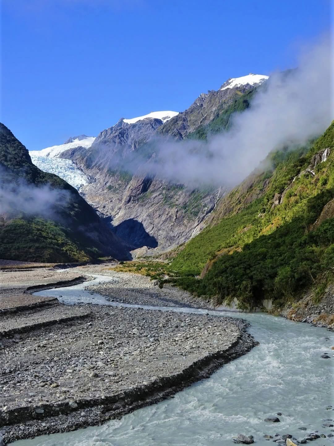 Franz Josef Glacier, South Island, New Zealand.