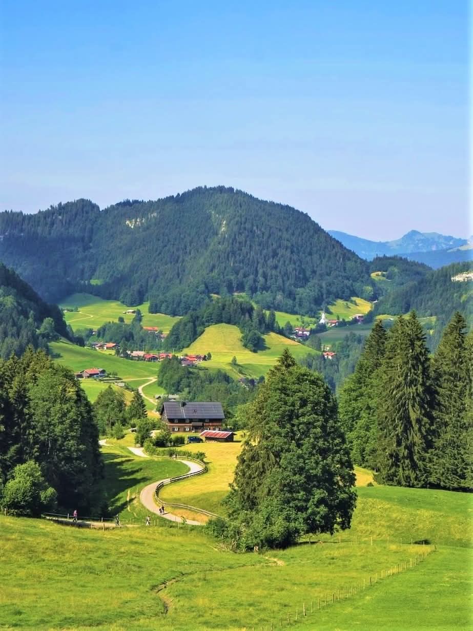 Oberstdorf, Bavaria, Germany.