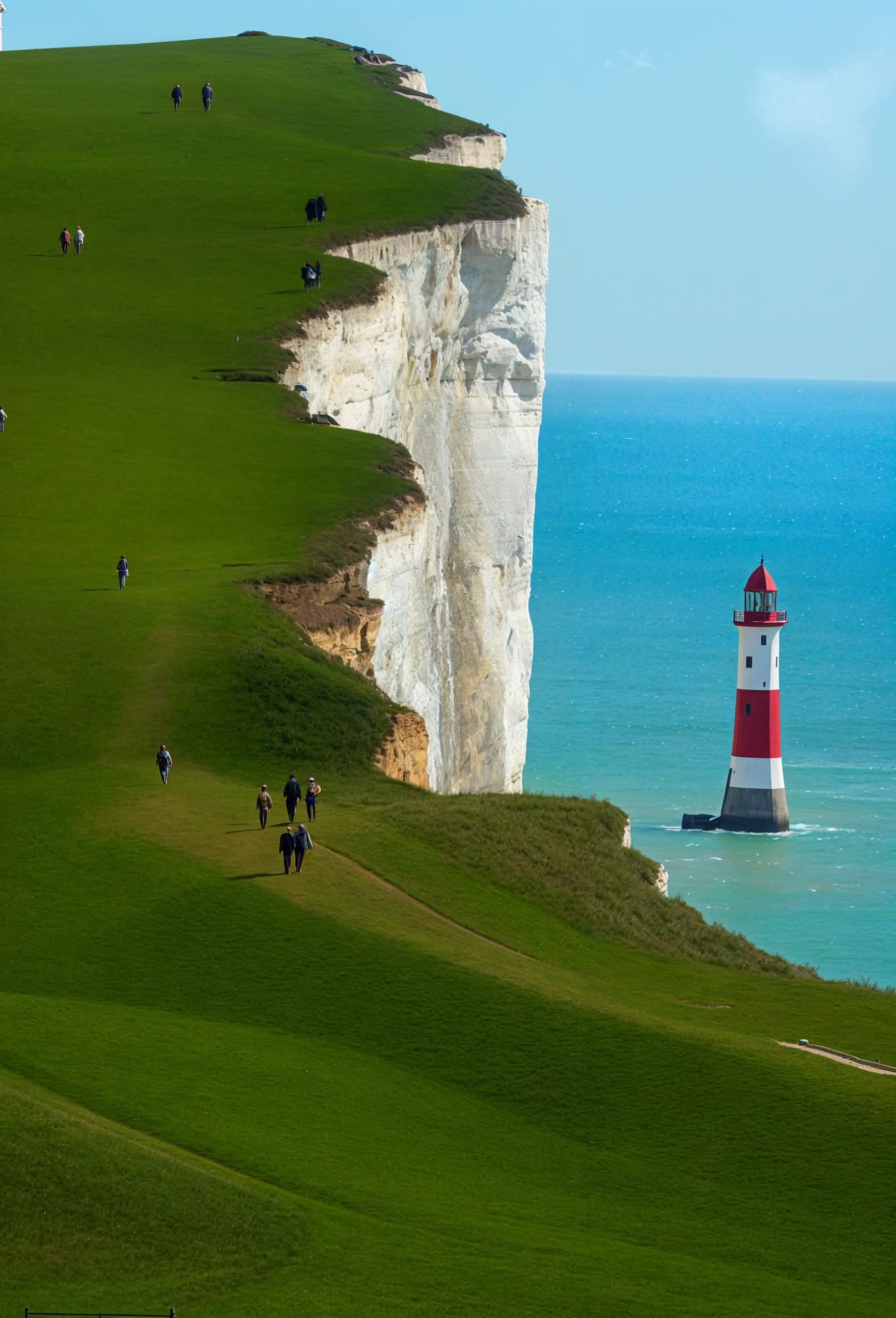🚨 Coastal majesty at Beachy Head, England!