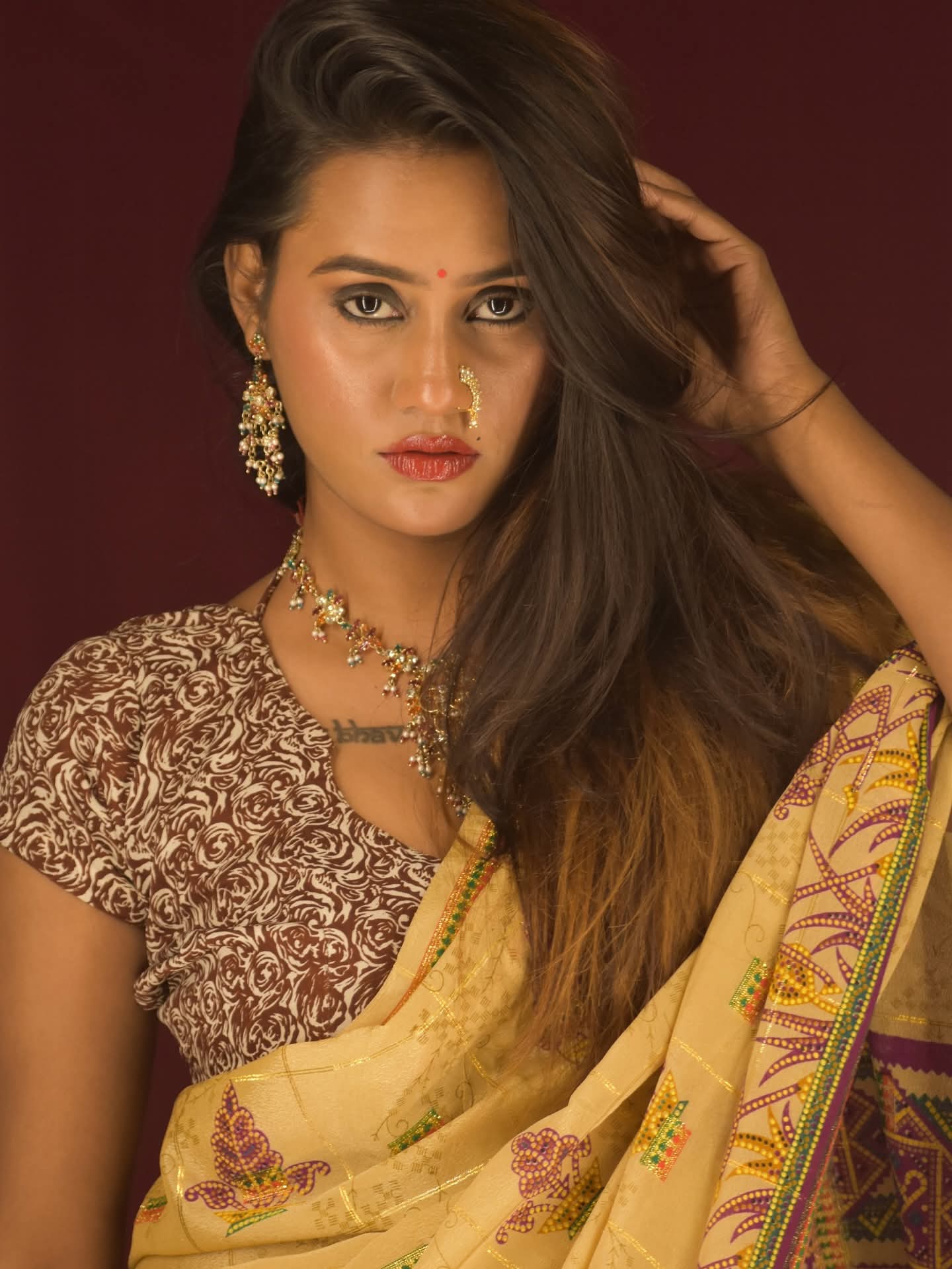Deeksha Rao - Indian Saree Model - Indian Blouse Model - India Woman Photo - Indian Blouse Design - Indian Girl Photo - Indian Saree Sondori - Indian Saree Lover - Indian Saree Blouse Beauty