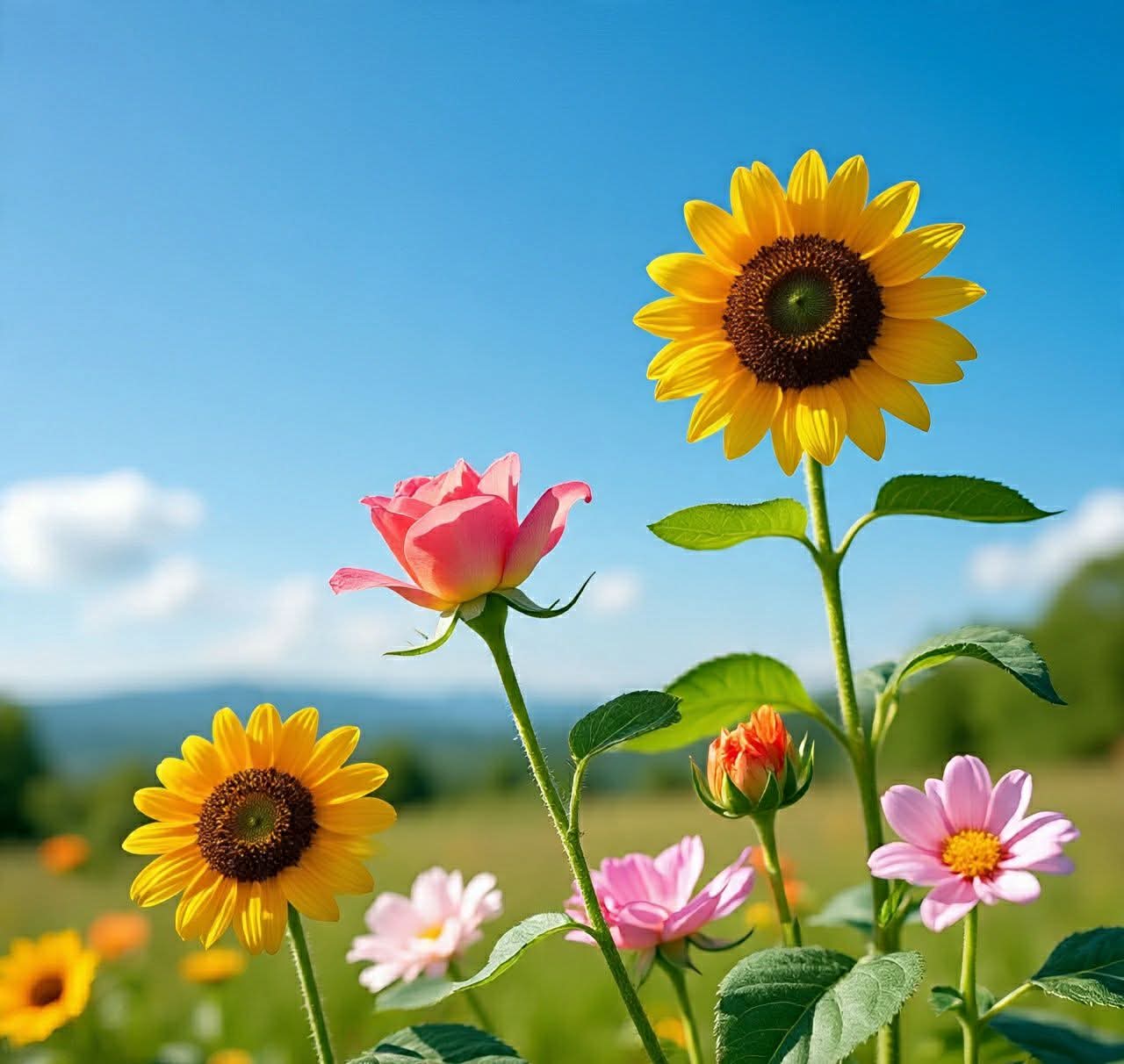 ফুলের সৌন্দর্য মনে করায়, জীবনের ক্ষণস্থায়ী মুহূর্তগুলোর মুল্য!🌻