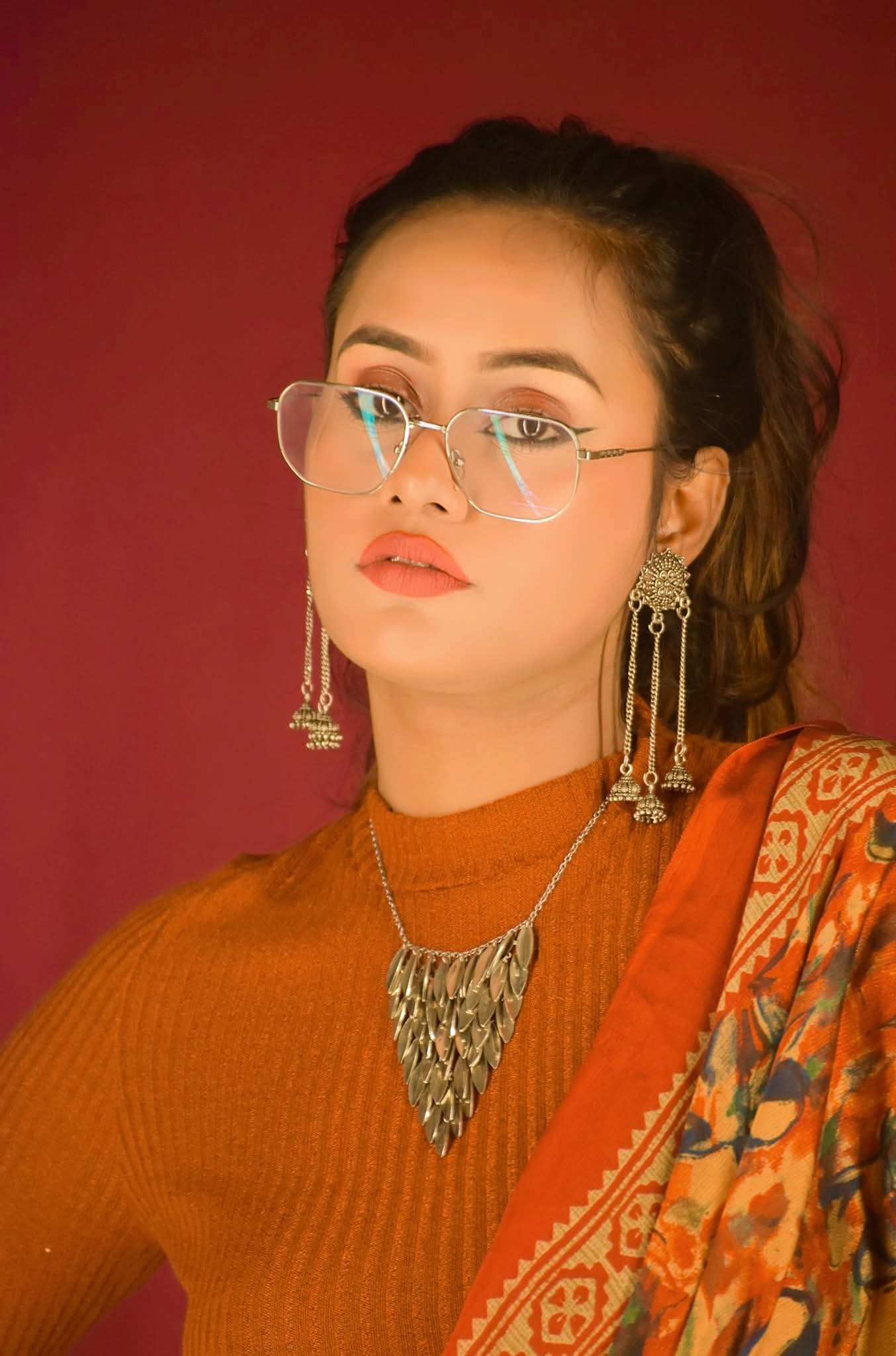 Deeksha Rao - Indian Saree Model  - Indian Woman Photo - Indian Girl Photo - Indian Blouse Lover - Indian Leady Photo - Indian Saree Sondori - Indian Saree Beauty