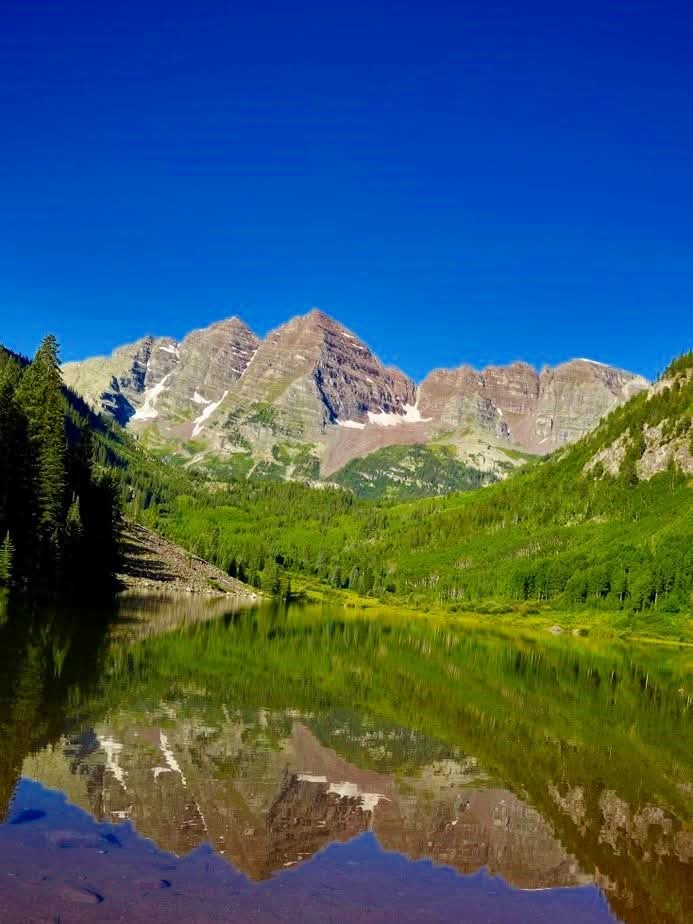 Maroon Bells, Colorado, USA.