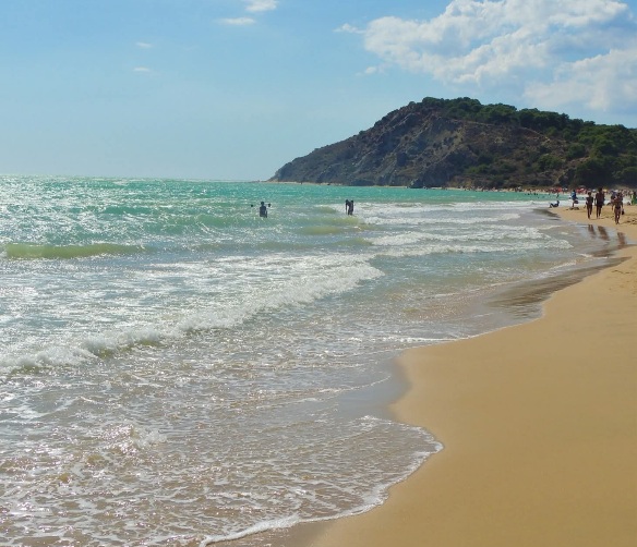 Riserva naturale orientata Torre Salsa, Agrigento, Italy.