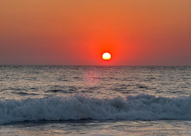 Sunset is the most beautiful thing on earth — a moment where the sky writes poetry.