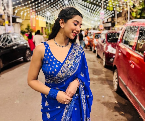 Sreetama Baidya - West Bengal Saree Beauty - West Bengal Hot Saree Model - Blue Saree Lover - Blue Blouse Lover - West Bengal Hot Girl Photo - West Bengal Saree Shoot - West Bengal Saree Blouse Fashion - West Bengal Blouse Design - West Bengal Saree Blouse Style - West Bengal Saree Photoshoot