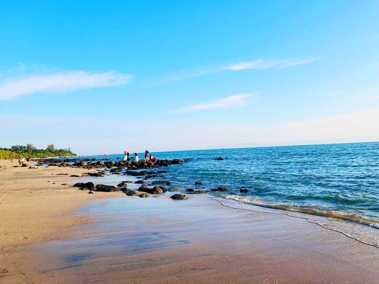 সেন্টমার্টিনের সুন্দর দৃশ্য।