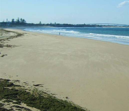 Stockton beach, New South Wales, Australia.