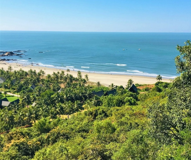 Vagator Beach, Goa, India.