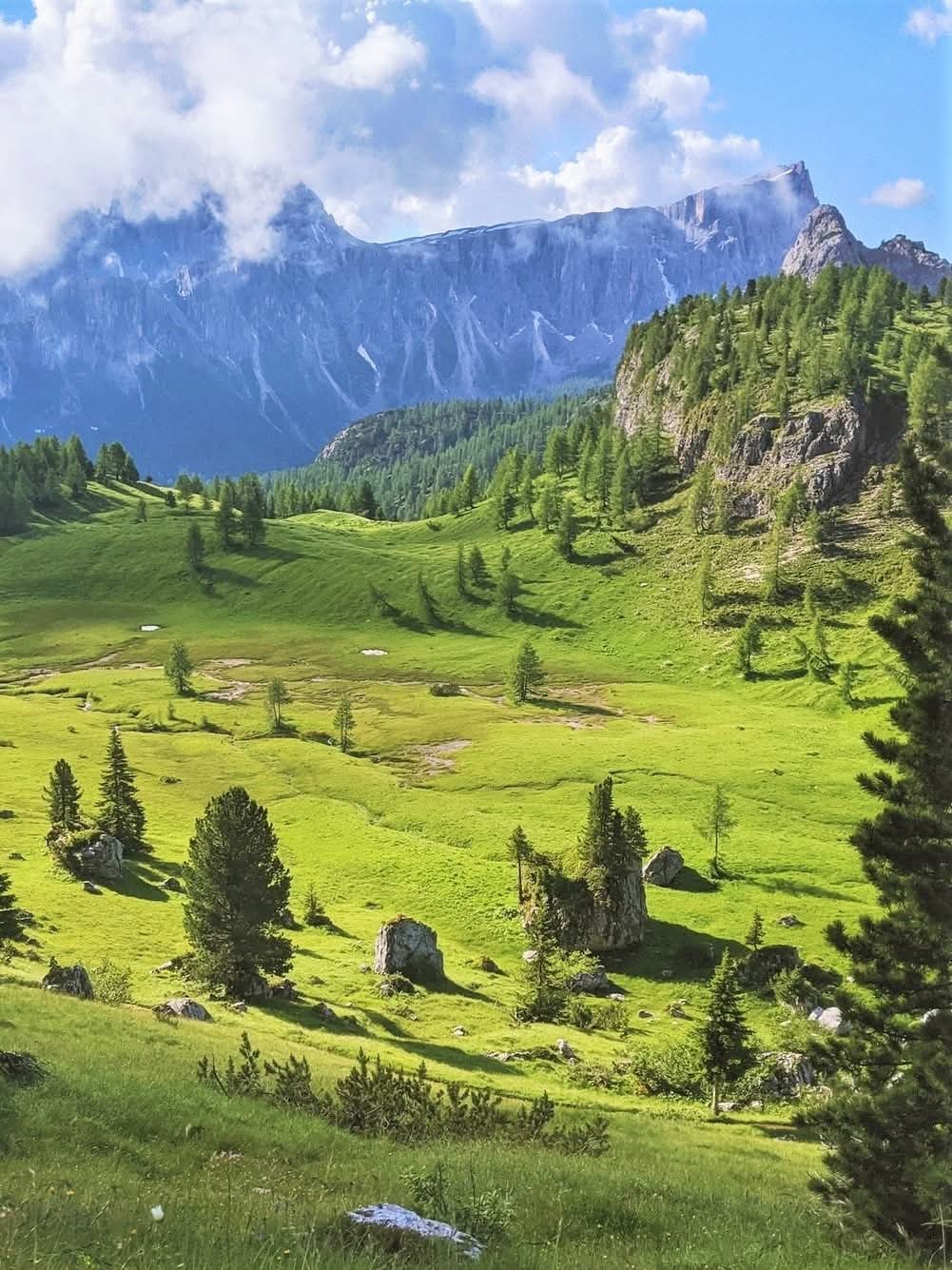 Cinque Torri, Dolomites, Veneto, Italy.