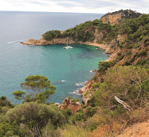 Cala de Sa Futadera, Tossa de Mar, Costa Brava, Spain.
