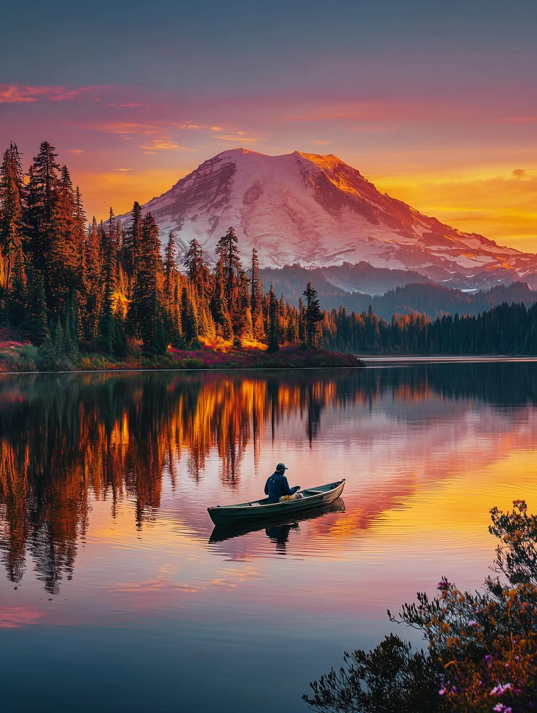 Mount Rainier National Park in Washington 😍