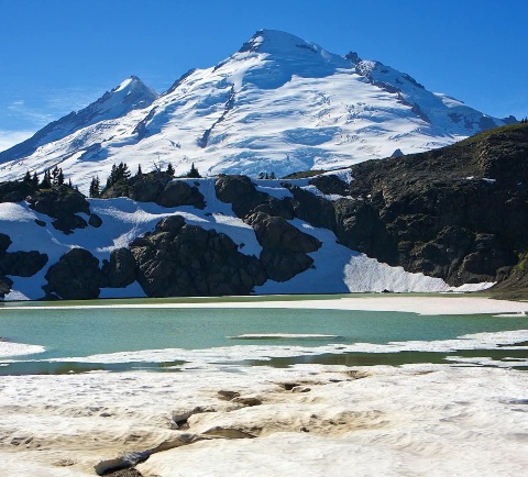 Mount Baker, Washington, USA.
