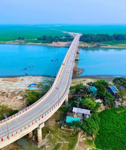 বর্শিকুরা ব্রিজ কিশোরগঞ্জ, বাংলাদেশ।🇧🇩