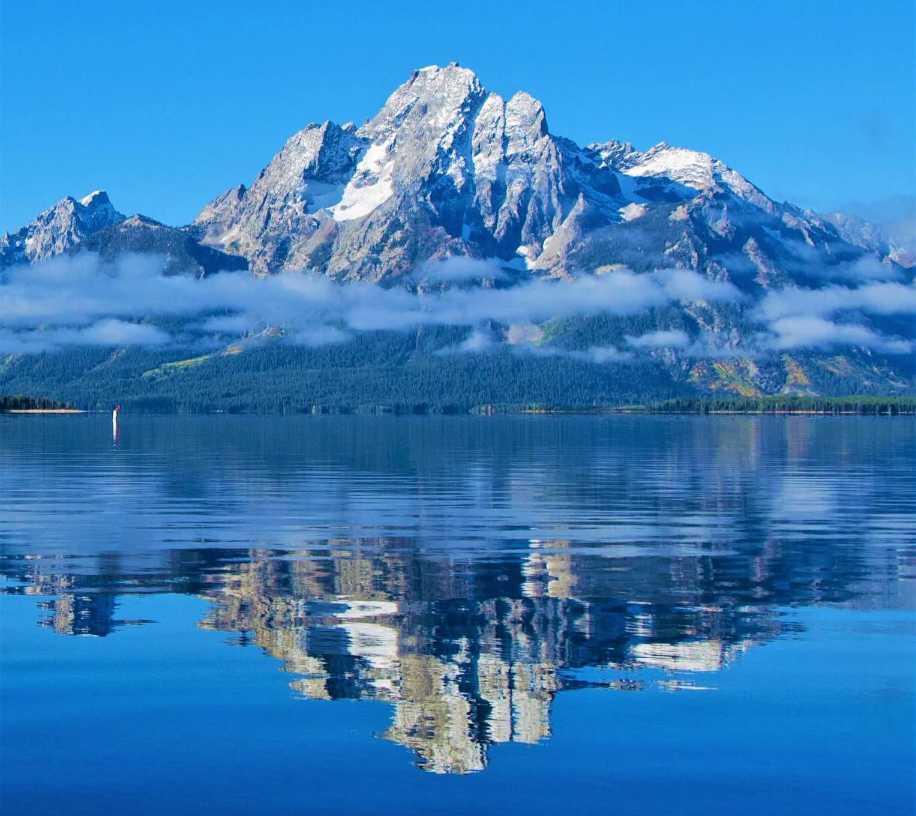 Jackson Lake, Wyoming-USA.