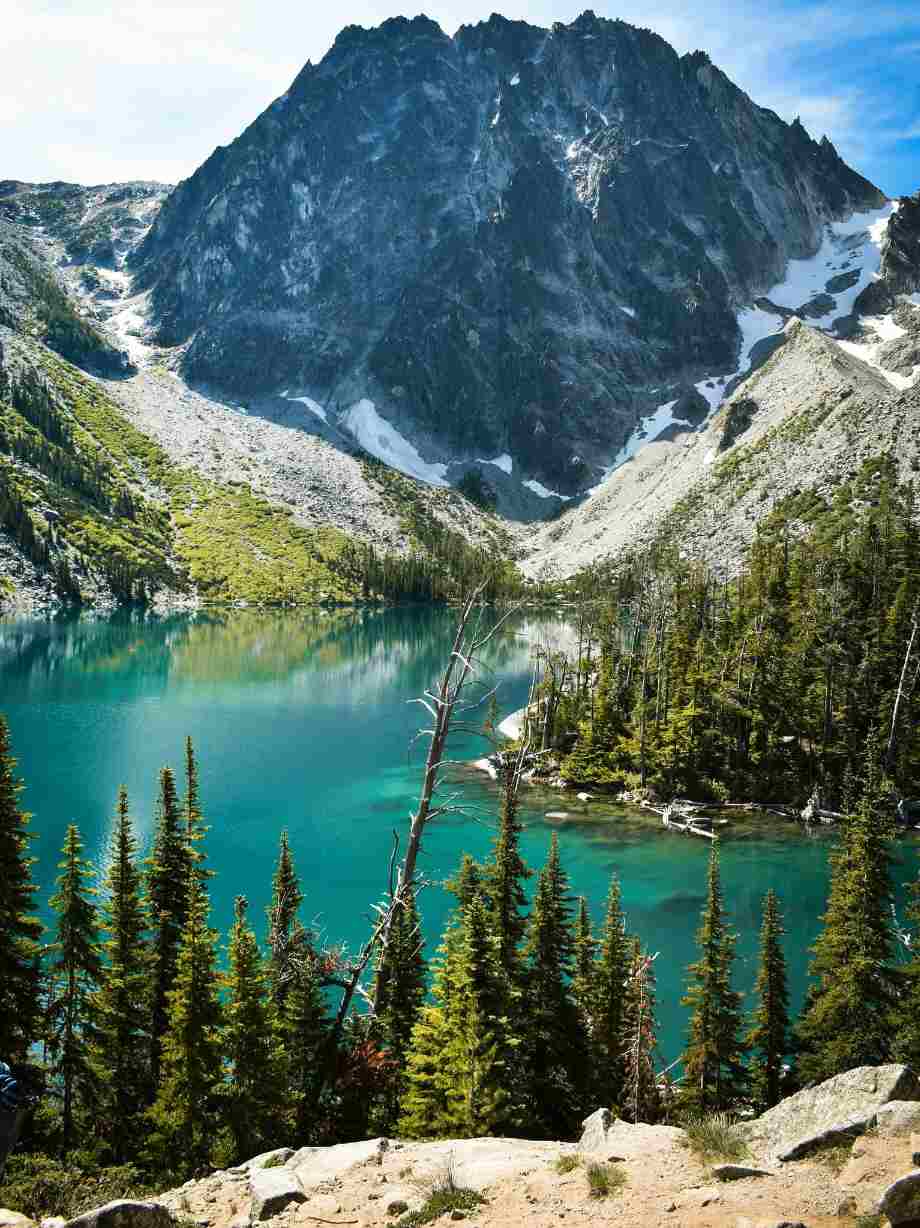 Colchuck Lake, Washington, USA.
