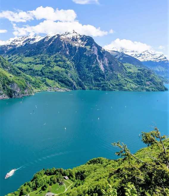 Lake Lucerne-Switzerland.