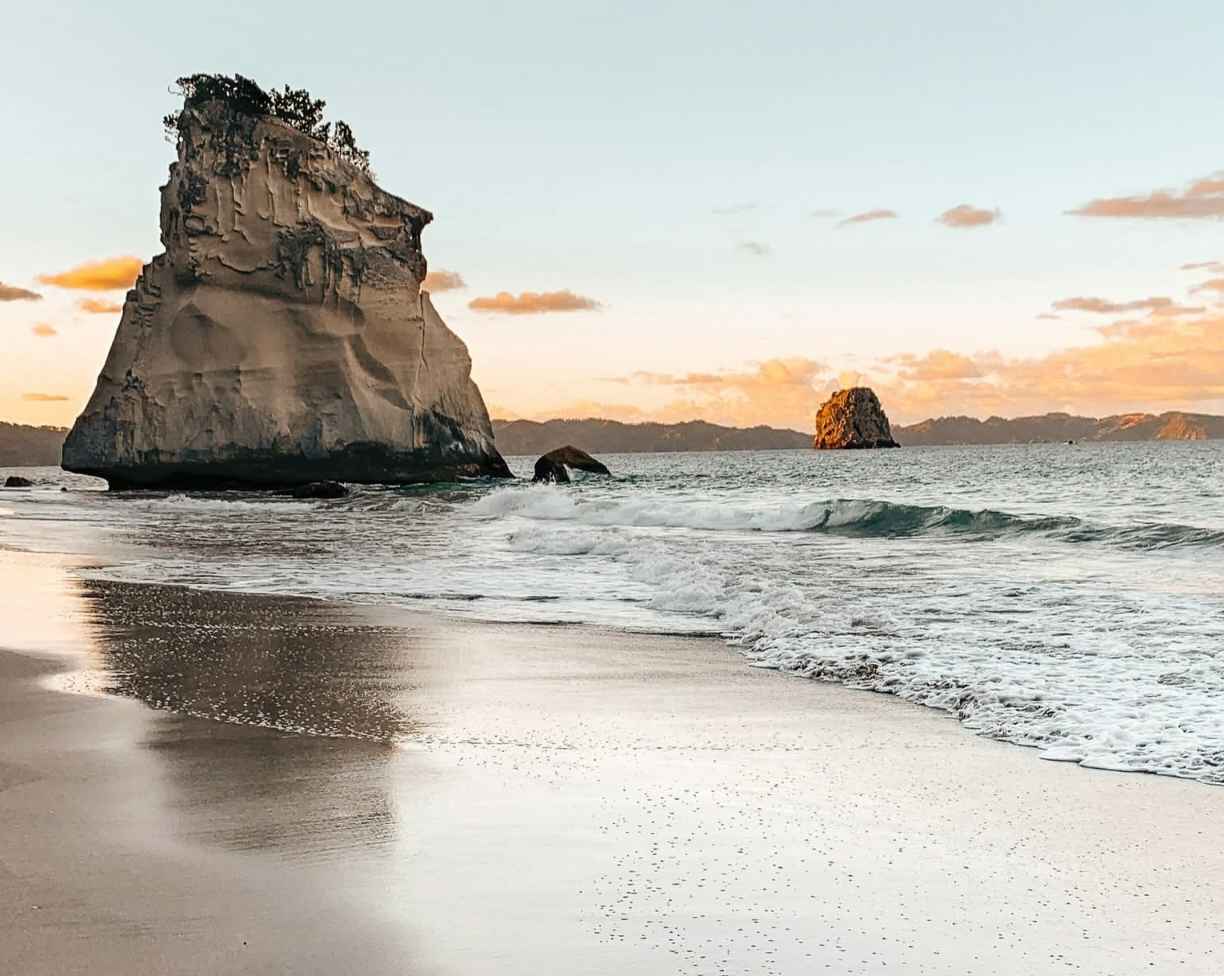 Cathedral Cove, New Zealand.