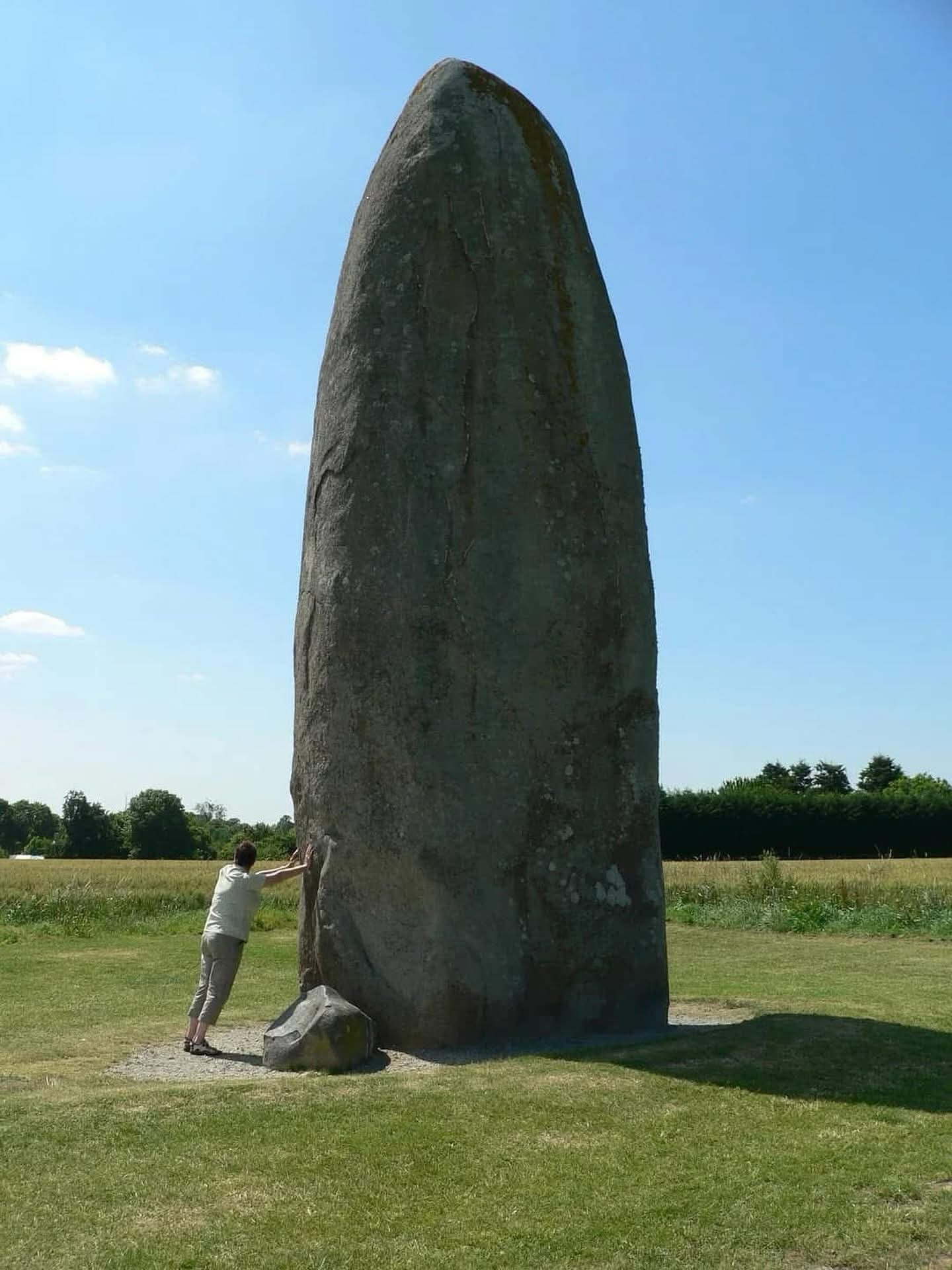 One of the tallest standing stones in Europe.